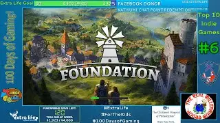 #100DaysofGaming 2020 - Top 10 Indie Games #6 - Foundation