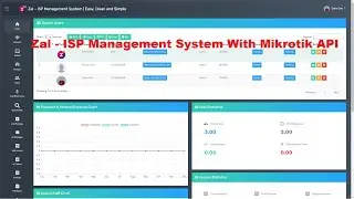 Zal - ISP Management System With Mikrotik API |   HowTo make  ISP Management System php