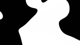 Black and White Flowing Pattern Cow Fur Animation Loop Background 2160p