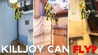 Killjoy FLYING Glitch on EVERY Map (Riot Fix This)