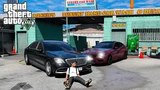 ОПЕРСКАЯ ЕЗДА В GTA 5 - РАЗБИЛ МАЙБАХ НОВОГО ДИРЕКТОРА СЕРВИСА! ОБСЛУЖИВАЮ МАЙБАХ БОССА!