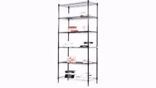 LANGRIA 6-Tier Heavy Duty Wire Storage Rack