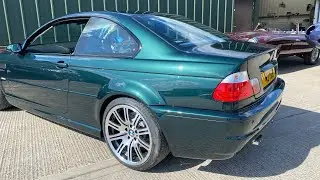 BMW E46 M3 coupe , Rare Oxford green factory colour,full strip and re-spray , Rare spec car!!!