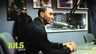 Super Snake interviews Trey Songz at 101.5 jamz studio