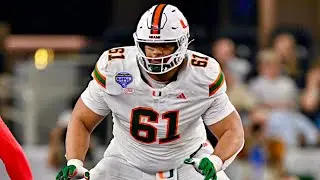 Francis Mauigoa College Football Highlights💥| Miami Tackle | NFL Draft Film