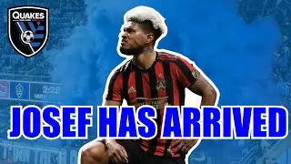 San Jose Earthquakes sign goal-scoring king JOSEF MARTINEZ