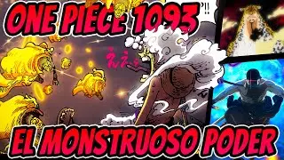 ONE PIECE 1093 CAP&Iacute;TULO COMPLETO | EL GRAN PODER DE KIZARU!!