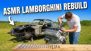 ASMR Car Restoration  1964 Lamborghini 350 GT &ndash; The Rebuild Continues