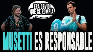 MUSETTI SE ROMPE ANTE DJOJOVIC - LORENZO ES EL RESPONSABLE - FACTOS DE DIEGO AMUY