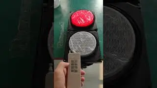 200mm remote control red green traffic signal light