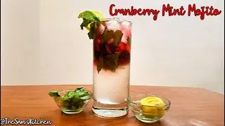 Cranberry Mojito | Summer Drink | Non Alcoholic |  Virgin Cranberry Mojito | Easy Mocktail Recipes