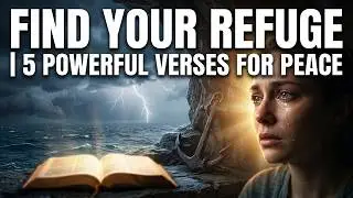 God Is Your Refuge | 5 Powerful Verses For Hard Times