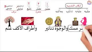 التشبيه - كل أنواع التشبيه - بلاغة ثانوي