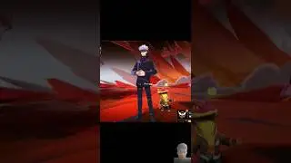 Gojo Saturo in Free Fire Max Whatsapp status #freefire #anime #jujutsukaisen