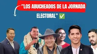 Los abucheados de la jornada electoral ✅| #CabildeoDigital| #CabildeoDigital