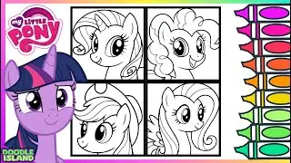 Раскраски по мотивам мультфильма &laquo;Мой маленький пони&raquo; 🦄✨ | Рарити, Пинки Пай, Эпплджек и Флаттершай