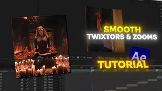 Smooth Zooms and Twixtor | After Effects TUTORIAL
