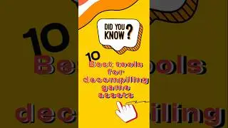 10 Best Tools for Decompiling Game Assets Want to extract game files like a pro? #decompiling #games