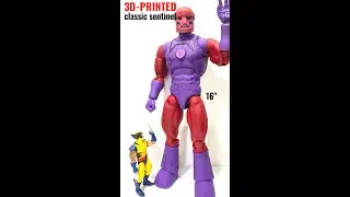 3D Printed Classic Sentinel for Marvel Legends #shorts