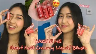REVIEW JUJUR DAZZLE ME HEART-MELT CREAMY LIQUID BLUSH! CANTIK SEKALIII