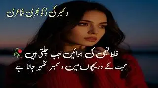 New Collection on December Poetry | 2 Line December Poetry | Sad Poetry on December | Urdu Plus