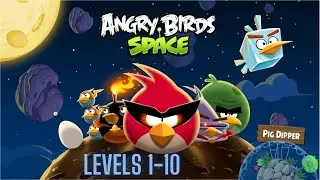 Angry Birds Space Pig Dipper Levels 1-10