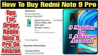 How To Buy Redmi Note 9 Pro On Amazon Sale Today | Tips & Tricks To Order Redmi Note 9 Pro