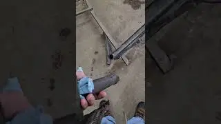 Removing steering stem bearings from dirt bike frame diy tool