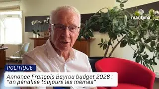 Annonces budg&eacute;taires 2026 : r&eacute;action de Gaby Charoux, maire de Martigues