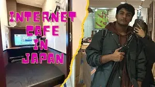 Japanese Internet Cafe | Manga Cafe | Japan Vlog
