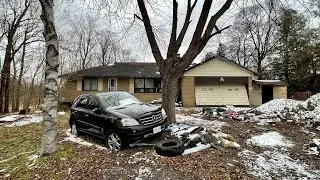Exploring A Drug Dealers Abandoned House **LUXURY CAR LEFT BEHIND**