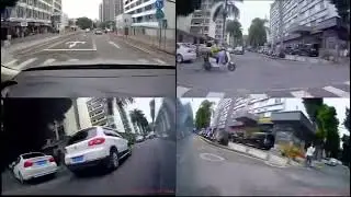 Car black boxModel:hs16(4 lens dash cam)