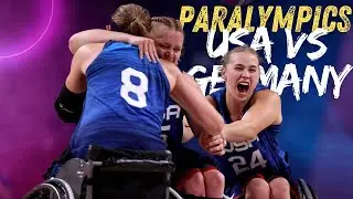 Паралимпийский баскетбол на колясках - США против Германии - 73:44