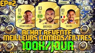 FIFA 23 | ACHAT REVENTE - LES MEILLEURS COMBOS/FILTRES TECH 59 - EP #2