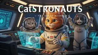 CatStronauts &ndash; The Space Mission | Kids Space Adventure Story | MiniStars23#cat#catstory #kidsstory 