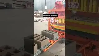 automatic concrete block moulding machine cement hollow block making machine block maker cheap price