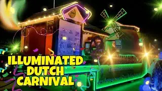 🎭 DUTCH CARNIVAL ILLUMINATED PARADE | LICHTJESOPTOCHT CARNAVAL 2024  🇳🇱