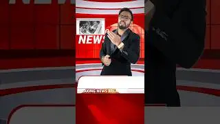 Techno Gamerz Become A News  😂 Reporter || #shorts #technogamerz