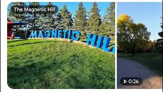 MAGNETIC hill , Moncton, New Brunswick!Nice day!!
