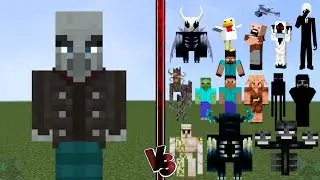 VINDICATOR vs ALL MOBS