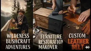 Three Humble Talents Combined: Bushcraft, Restoration & Leather Craft | EPISODE 1