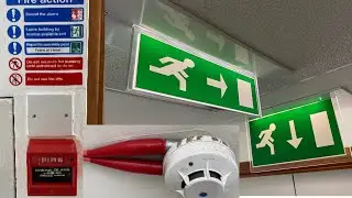 Hotel Fire Safety Equipment in the UK (Fire Alarm, Exit Sign, Fire Extinguisher Tour)