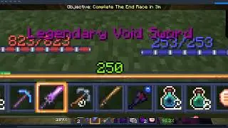 how to endermite farm in hypixel sky block