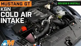 2024-2025 Mustang GT K&N Series 63 AirCharger Cold Air Intake Review & Install