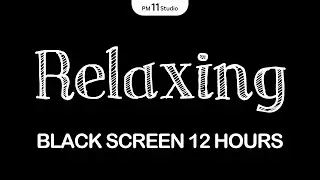 Relaxing music Relieves stress, Anxiety | Sleep Music for Relaxing, Deep Sleep | Black Screen