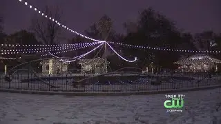 Snow, Sleet And Rain Couldn't Dampen Holiday Spirit At Philadelphia's Franklin Square