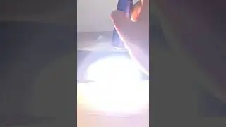 Can My Smallest Flashlight Melt Plastic? #flashlight #torch #gadget #edcgear #imalent