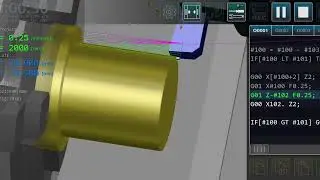 🛠 Micro Programming with Double Setup | CNC Lathe Training  #cnc #cncvmc #machine