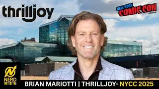 Брайан Мариотти | Основатель и генеральный директор THRILLJOY &mdash; интервью на NYCC!