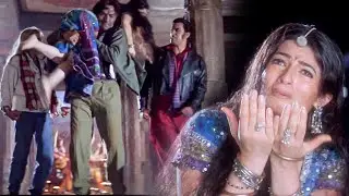 रूपा को गुज्जर के गुंडों ने पकड़ लिया - जबरदस्त सीन - Aamir Khan, Twinkle K - Movie Name: Mela